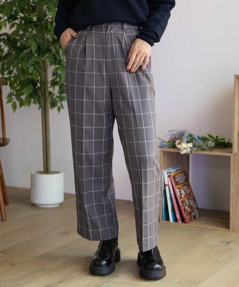 HusHusH チェックワイドパンツ レディース商品画像-17