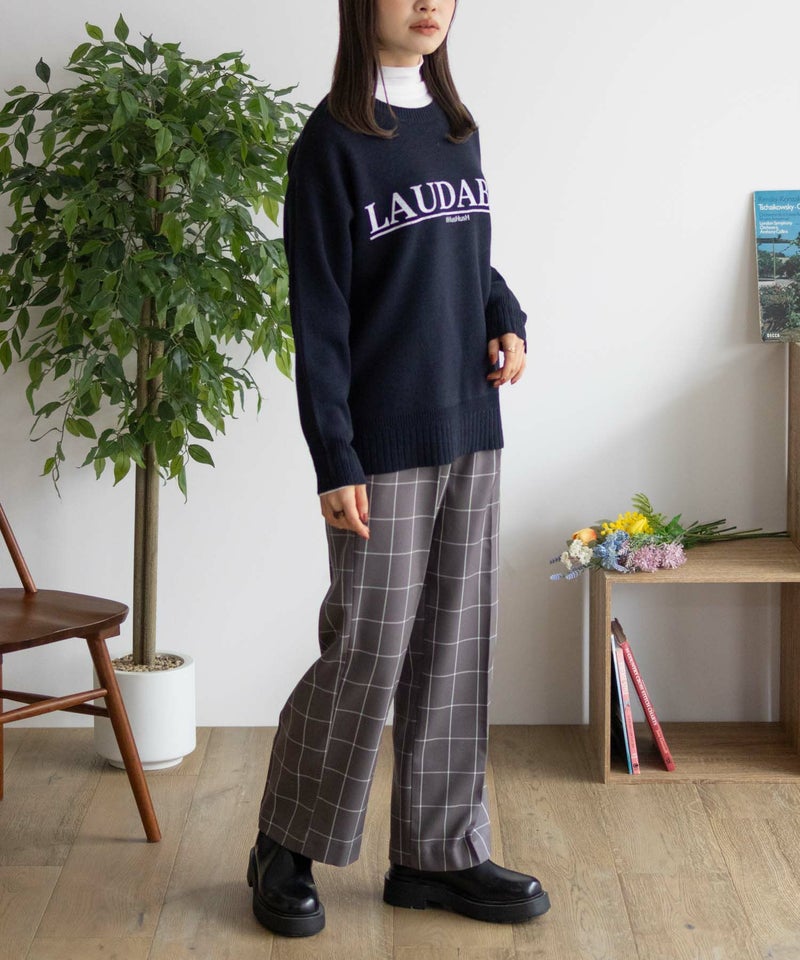 HusHusH チェックワイドパンツ レディース商品画像-19