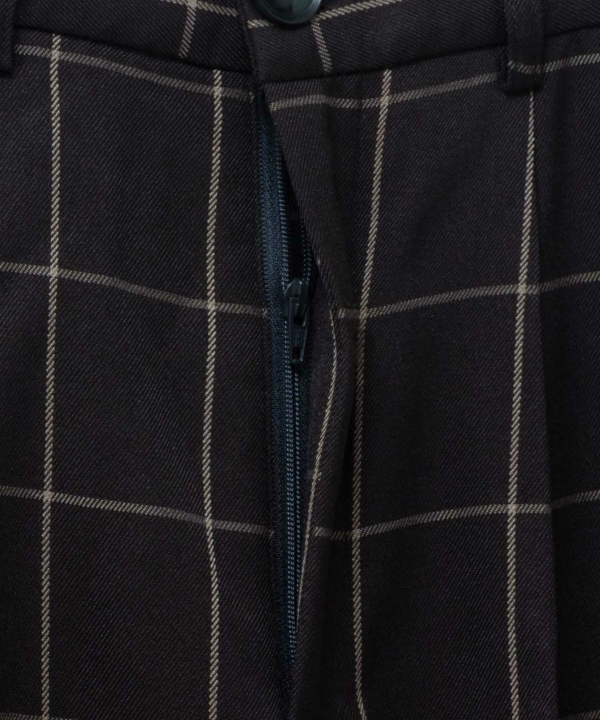 HusHusH チェックワイドパンツ レディース