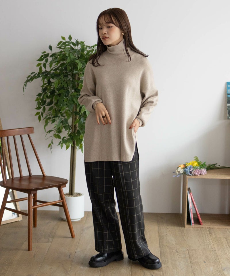 HusHusH  チェックワイドパンツ レディース商品画像-31