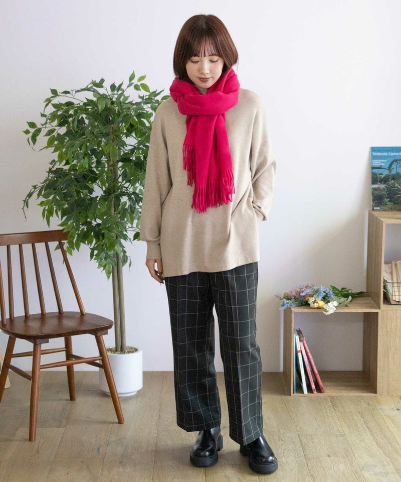 HusHusH チェックワイドパンツ レディース商品画像-32