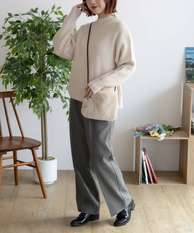 HusHusH  タックセミワイドパンツ レディース商品画像-21