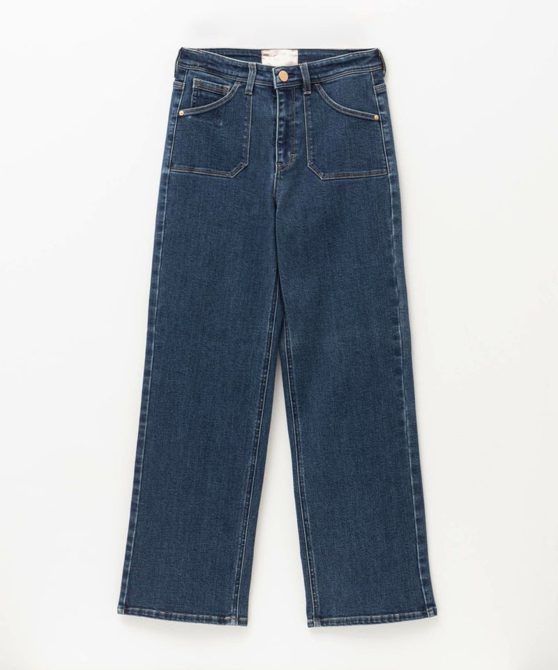 C17 ベイカーポケットワイドデニムパンツ レディース商品画像-8