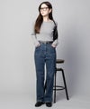 C17  ベイカーポケットワイドデニムパンツ レディース商品サムネイル-15