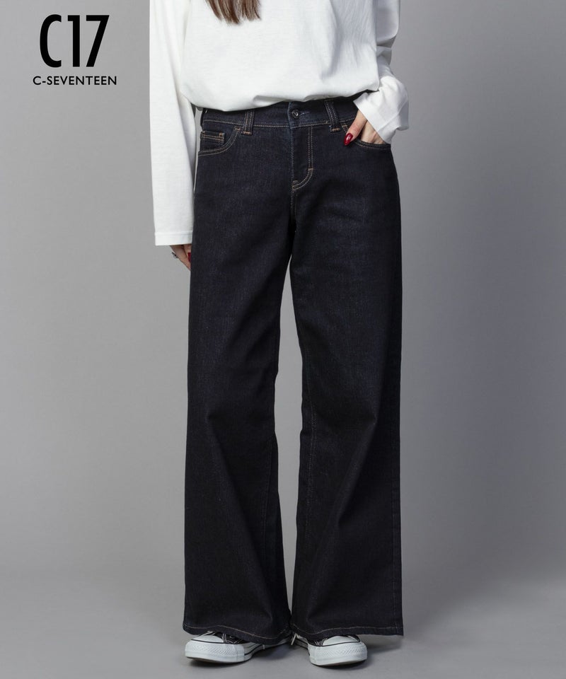 C17 ワイドバギーパンツ レディース商品画像-1