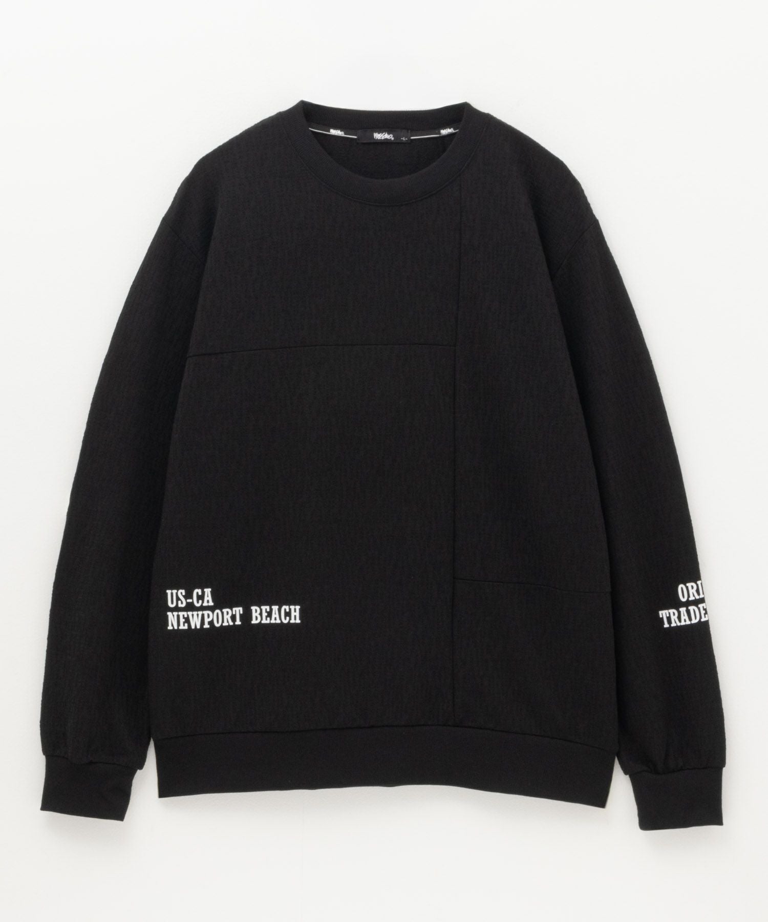 MOSSIMO ふくれジャガードトレーナー メンズ