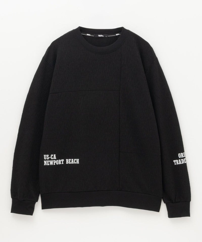 MOSSIMO  ふくれジャガードトレーナー メンズ商品画像-1