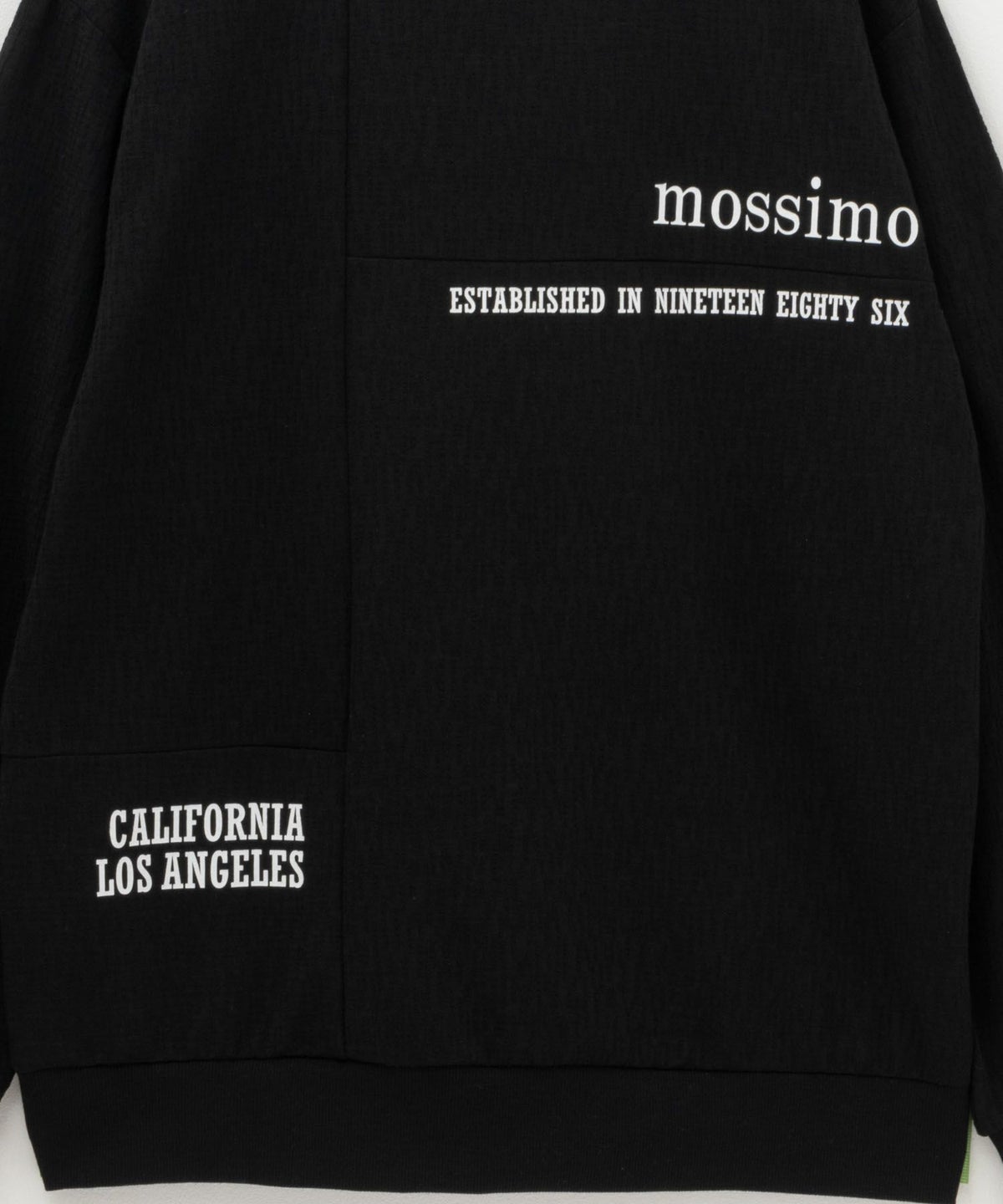 MOSSIMO ふくれジャガードトレーナー メンズ