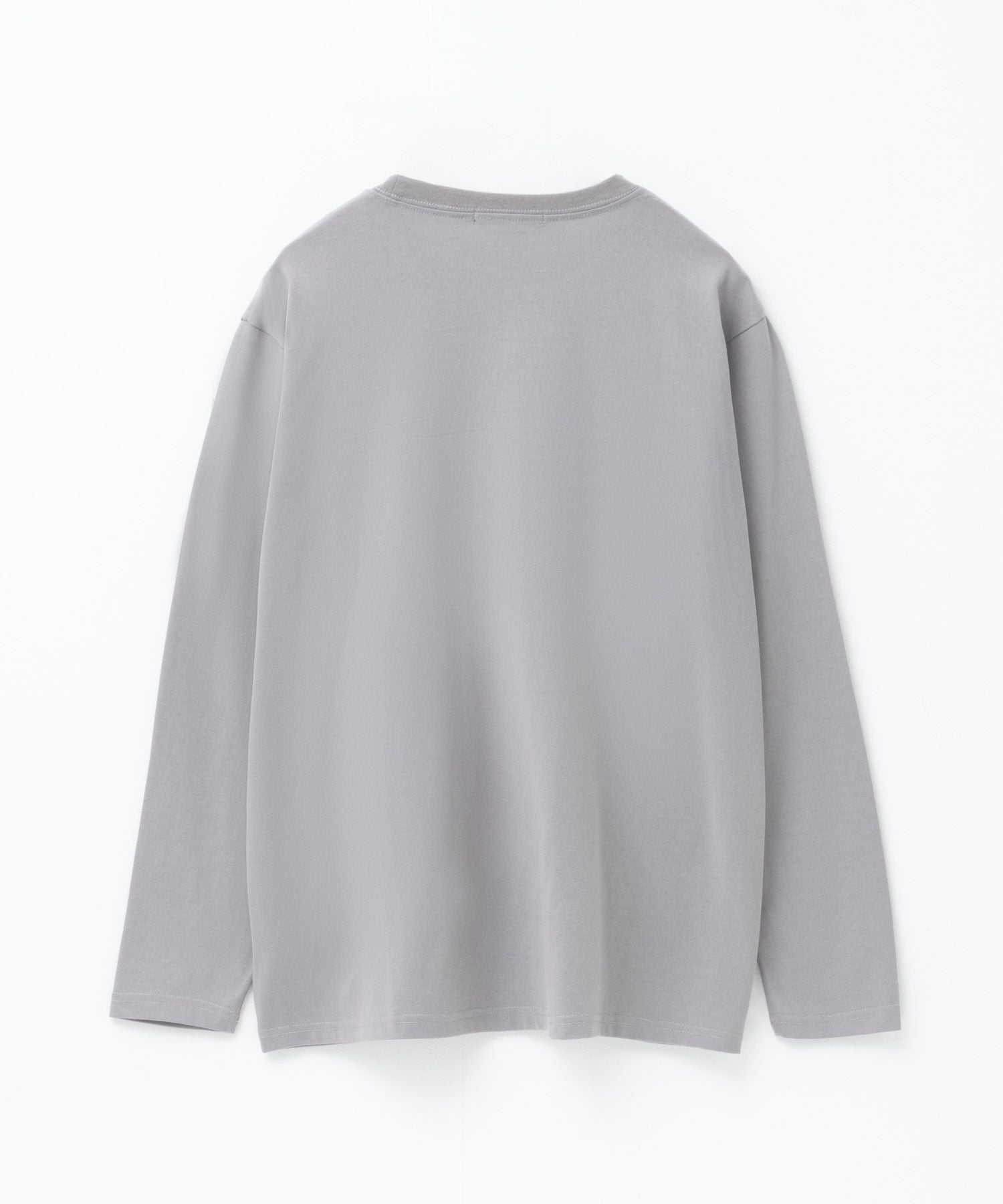 T-GRAPHICS ロゴデザイン長袖Tシャツ メンズ