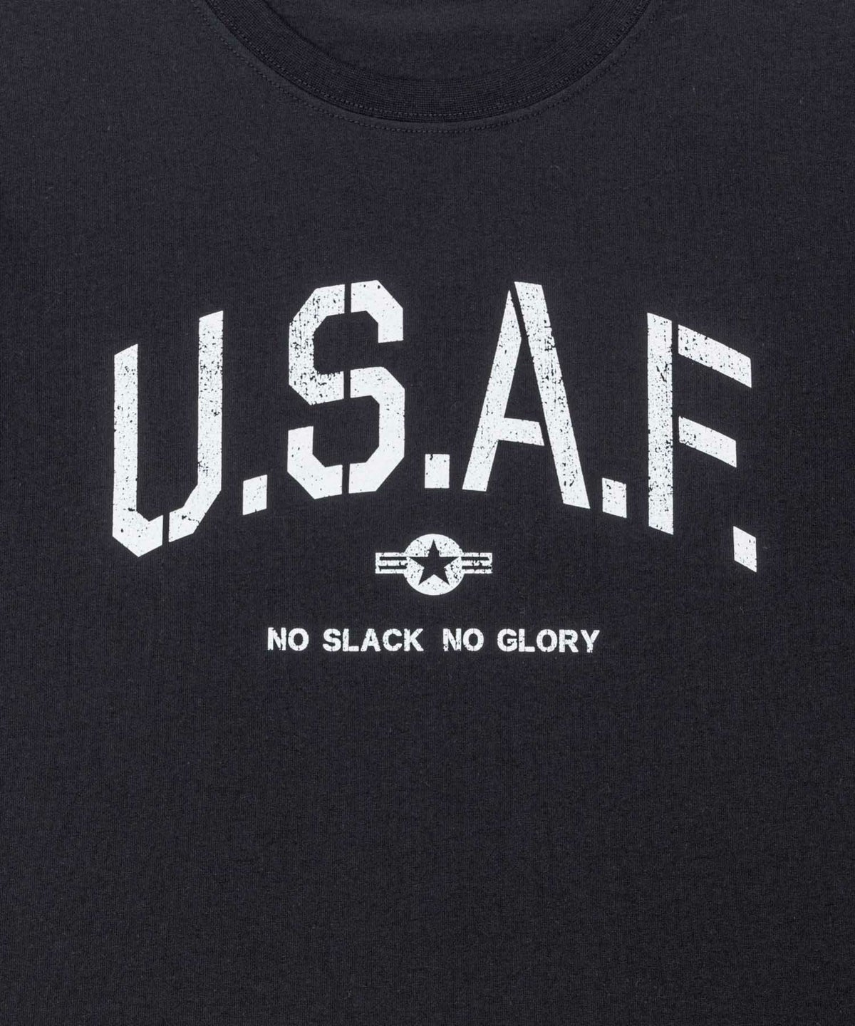 T-GRAPHICS ミリタリープリント長袖Tシャツ メンズ