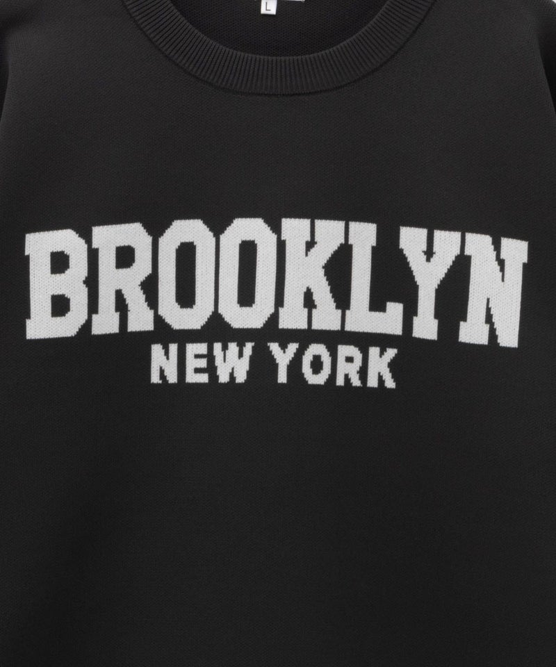 7Gジャガードスウェットライククルーニット メンズ商品画像-13