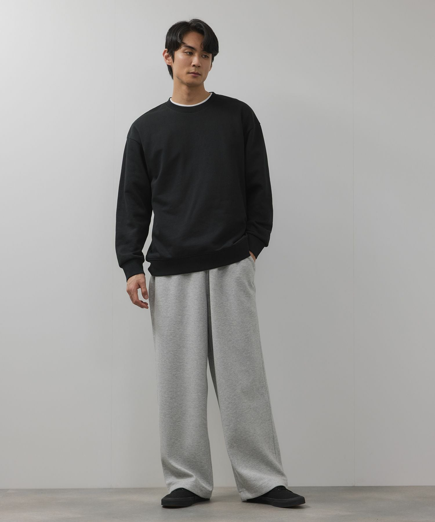SWEAT パンツ - stone-deco sweat pants｜PELLICULE | ぺリキュール 