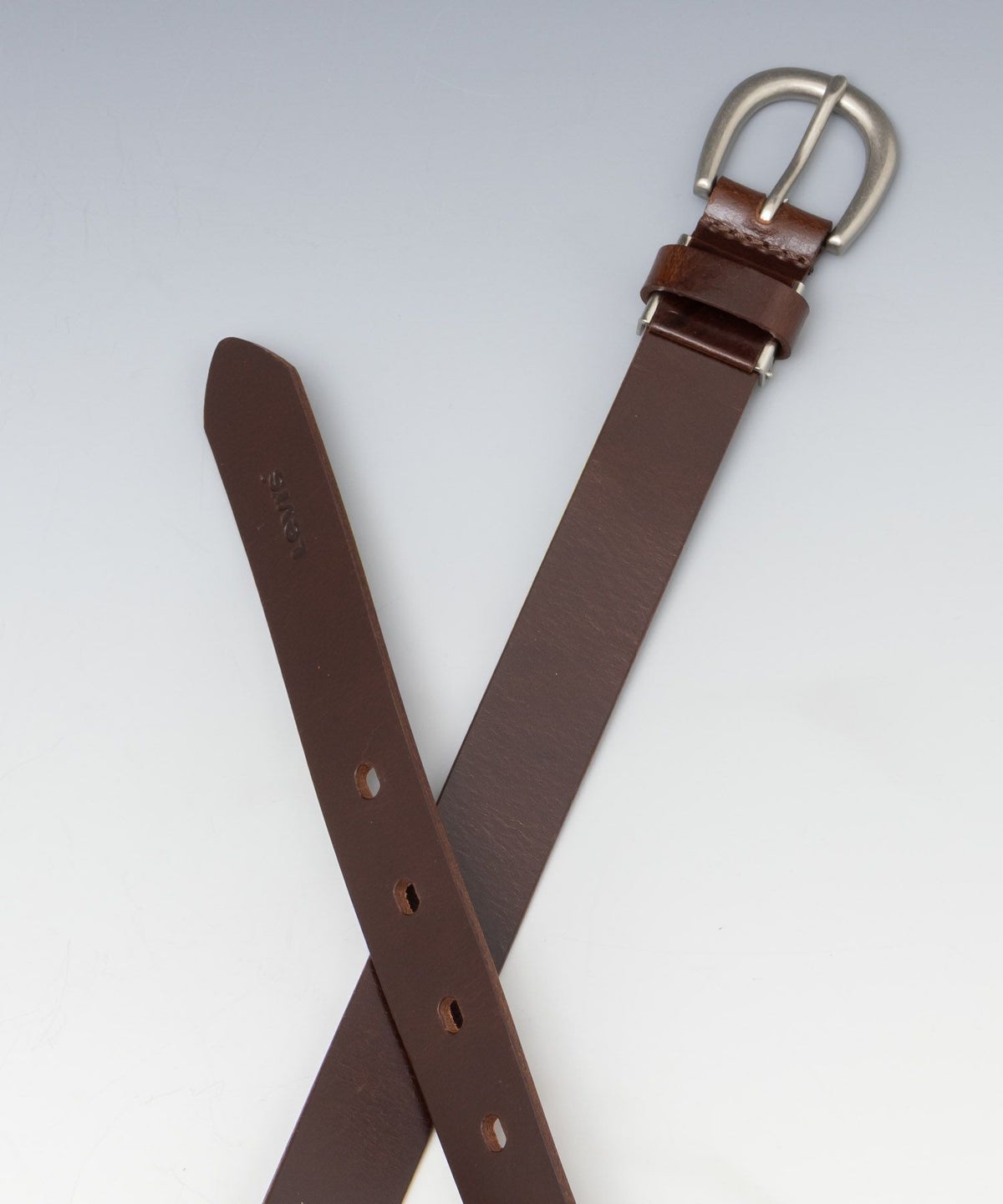 Levi's 25mmベーシックレザーベルト メンズ