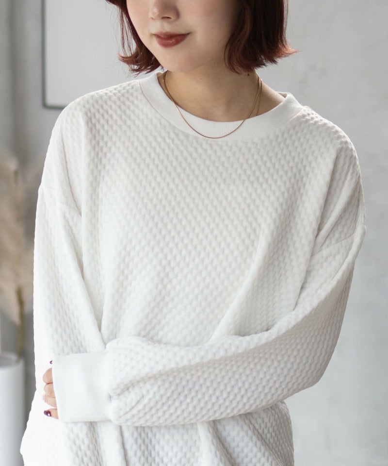 nAvy  ふくれジャガードプルオーバー レディース メール便 対応商品商品画像-11