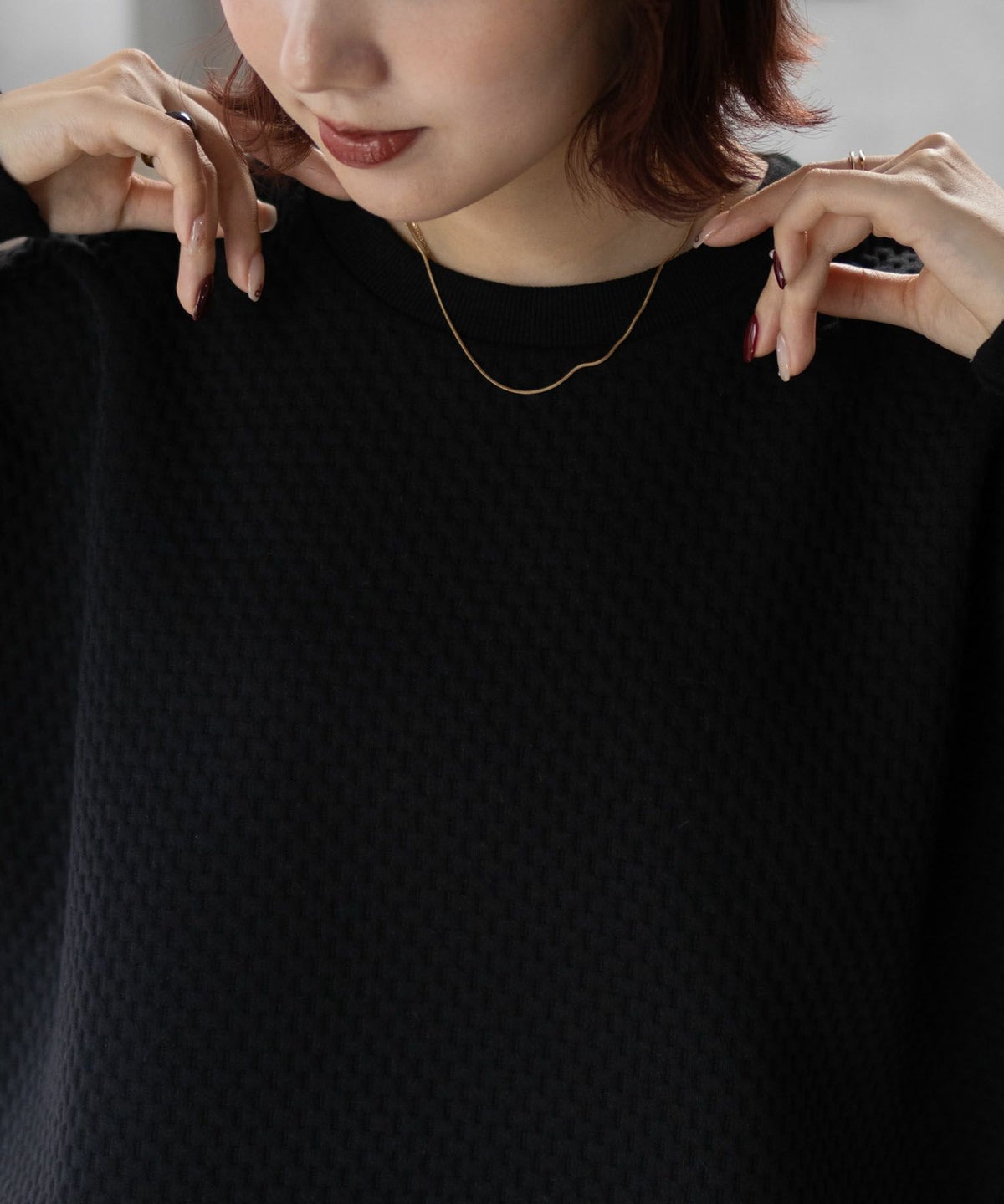 nAvy ふくれジャガードプルオーバー レディース ネコポス 対応商品