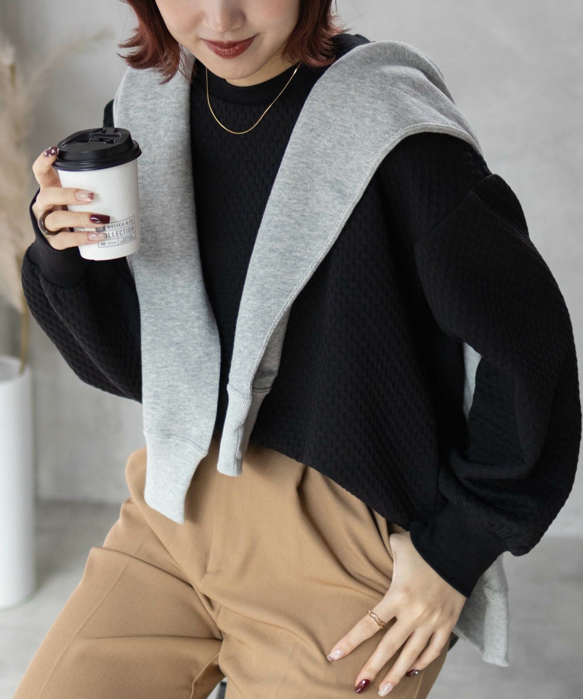 nAvy ふくれジャガードプルオーバー レディース ネコポス 対応商品