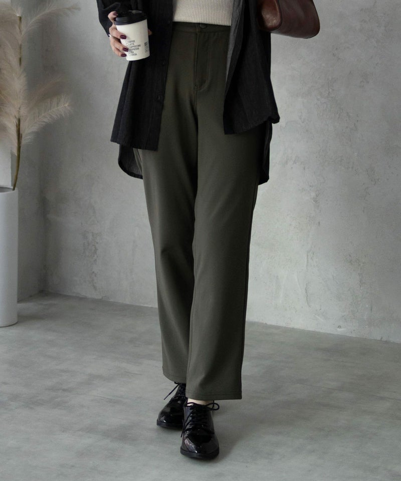 nAvy  モイストタッチストレートパンツ レディース商品画像-10