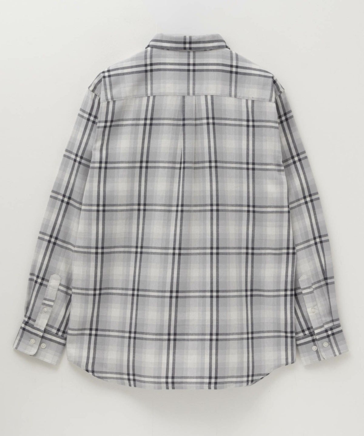 NAVY ネルチェックシャツ メンズ