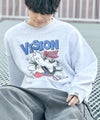 VISION STREET WEAR クラッシュオバケトレーナー メンズ