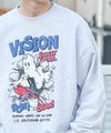 VISION STREET WEAR クラッシュオバケトレーナー メンズ商品サムネイル-6