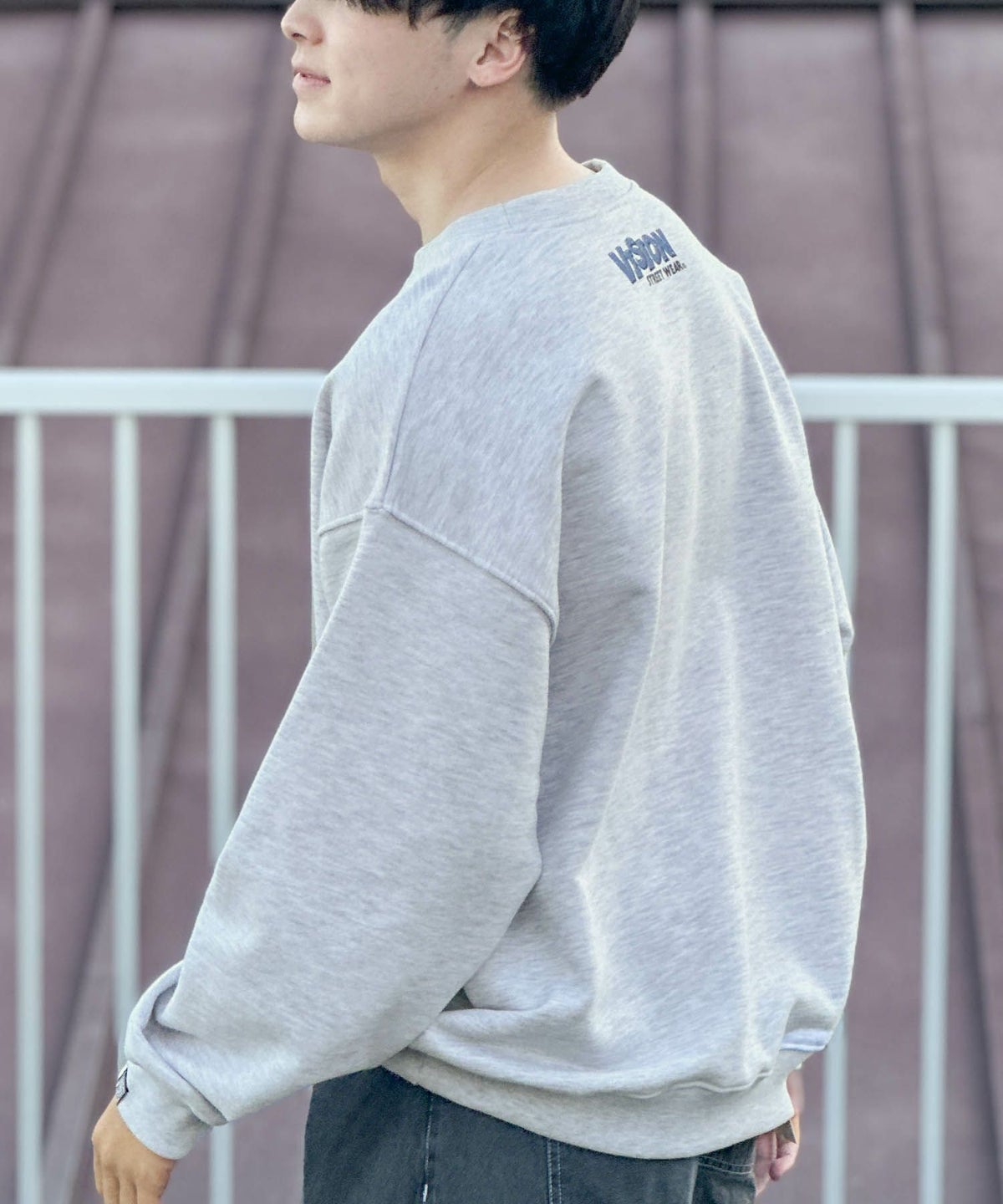 VISION STREET WEAR クラッシュオバケトレーナー メンズ