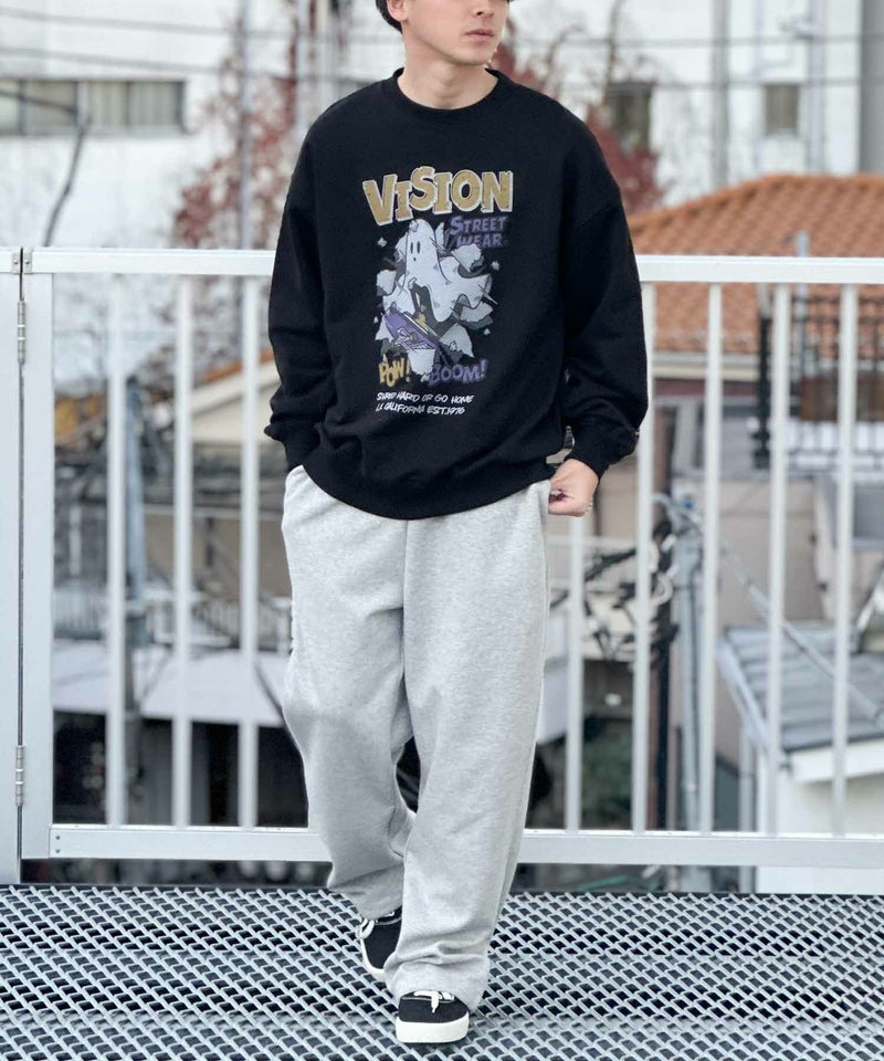 VISION STREET WEAR  クラッシュオバケトレーナー メンズ商品画像-16