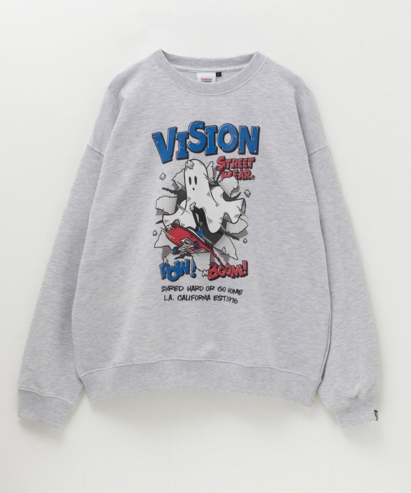 VISION STREET WEAR  クラッシュオバケトレーナー メンズ商品画像-17