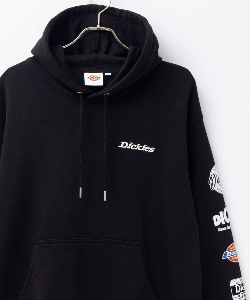 Dickies 裏毛袖ロゴパーカー メンズ商品画像-2