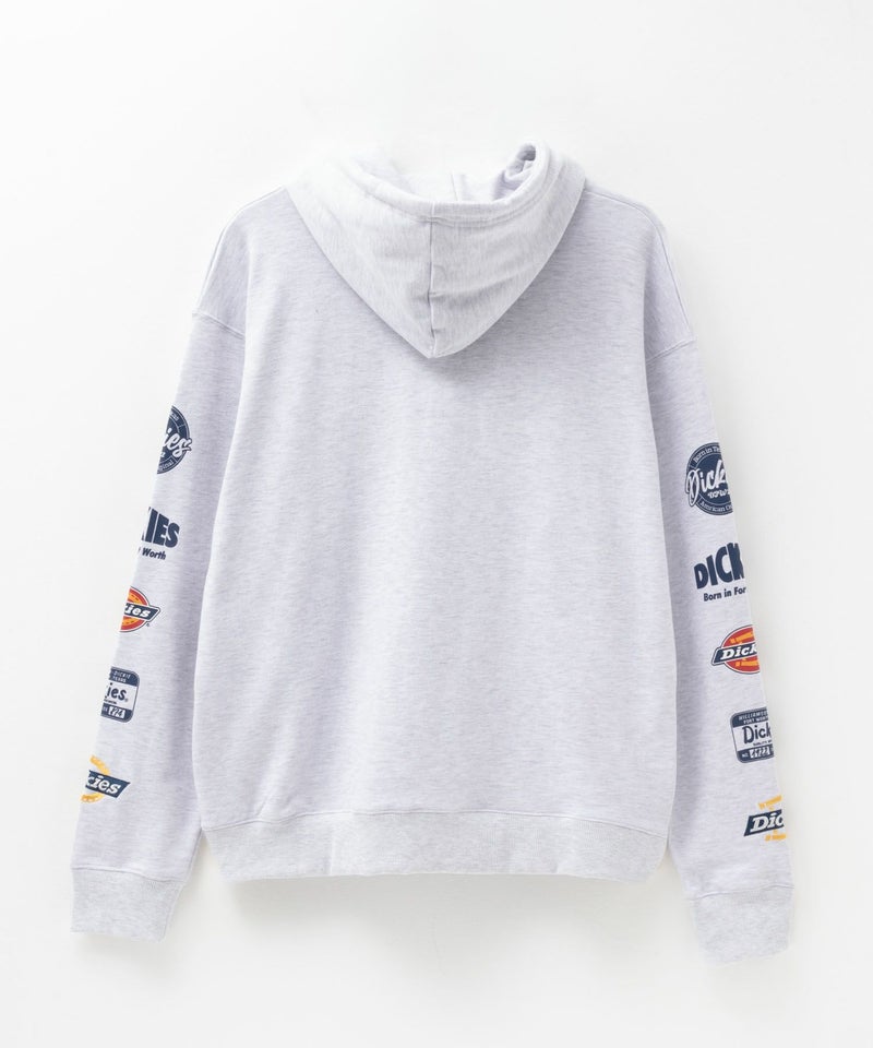 Dickies 裏毛袖ロゴパーカー メンズ商品画像-4