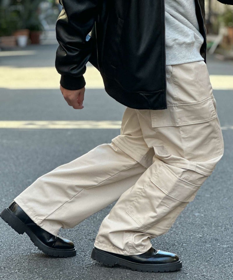 NOBLE PRODUCT 8ポケット2WAYカーゴパンツ メンズ商品画像-6