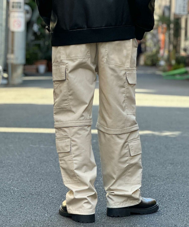 NOBLE PRODUCT 8ポケット2WAYカーゴパンツ メンズ商品画像-8