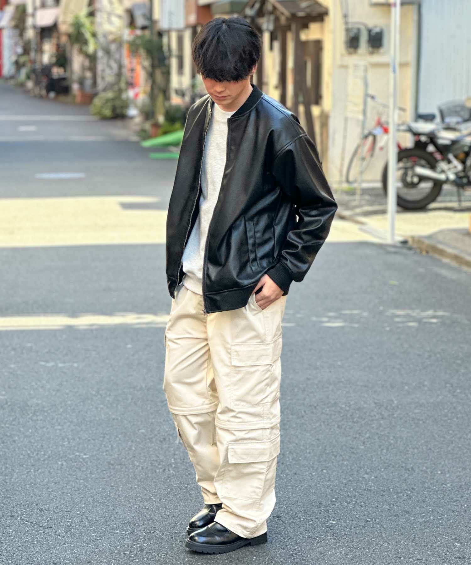NOBLE PRODUCT 8ポケット2WAYカーゴパンツ メンズ