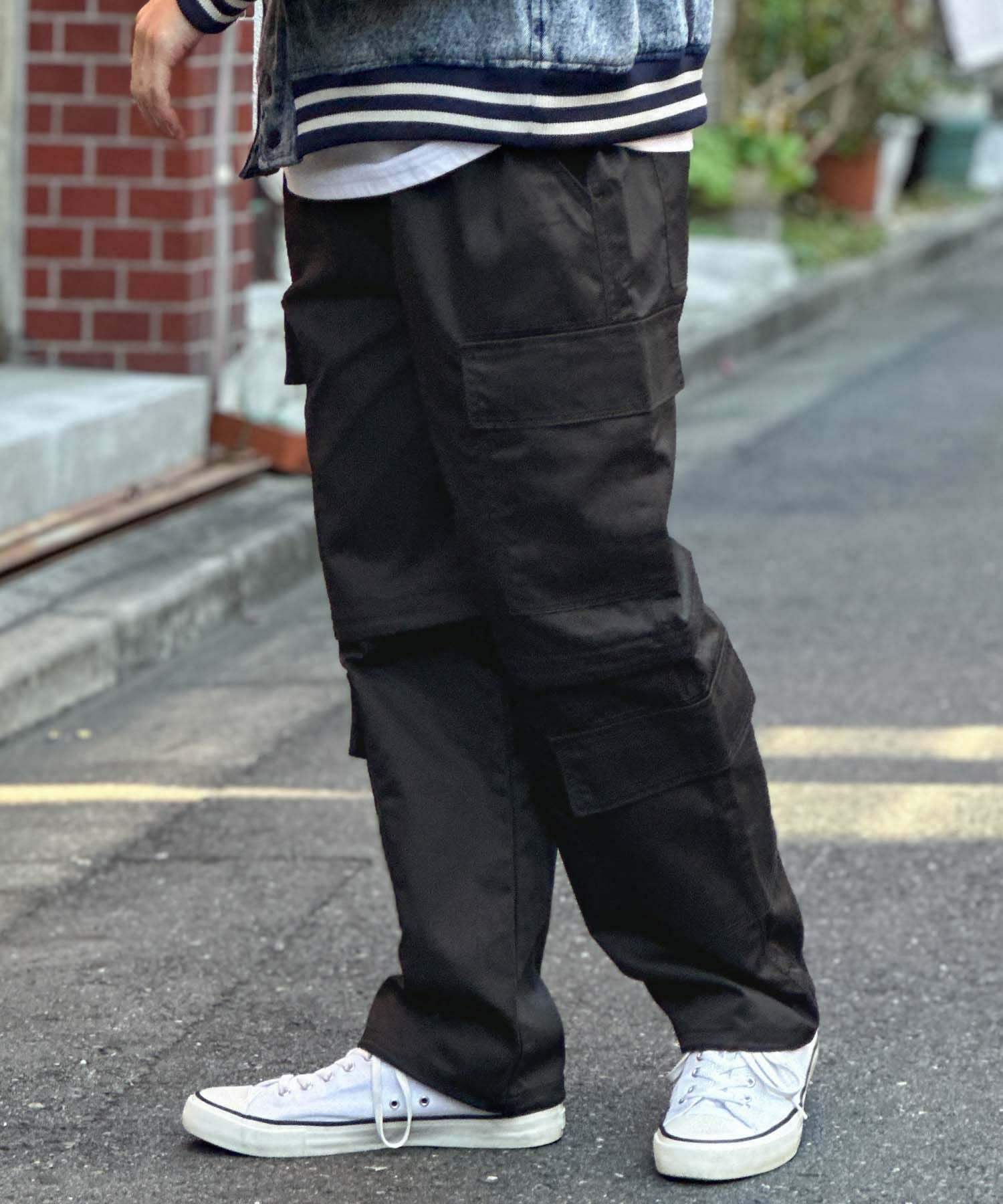 NOBLE PRODUCT 8ポケット2WAYカーゴパンツ メンズ