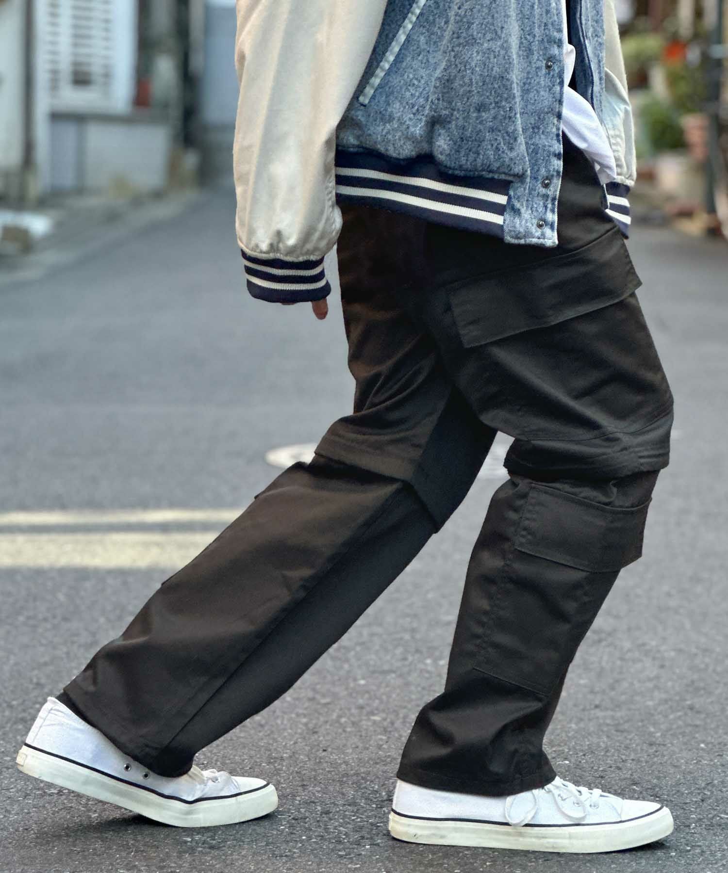 NOBLE PRODUCT 8ポケット2WAYカーゴパンツ メンズ NOBLE PRODUCT 8ポケット2WAYカーゴパンツ メンズ