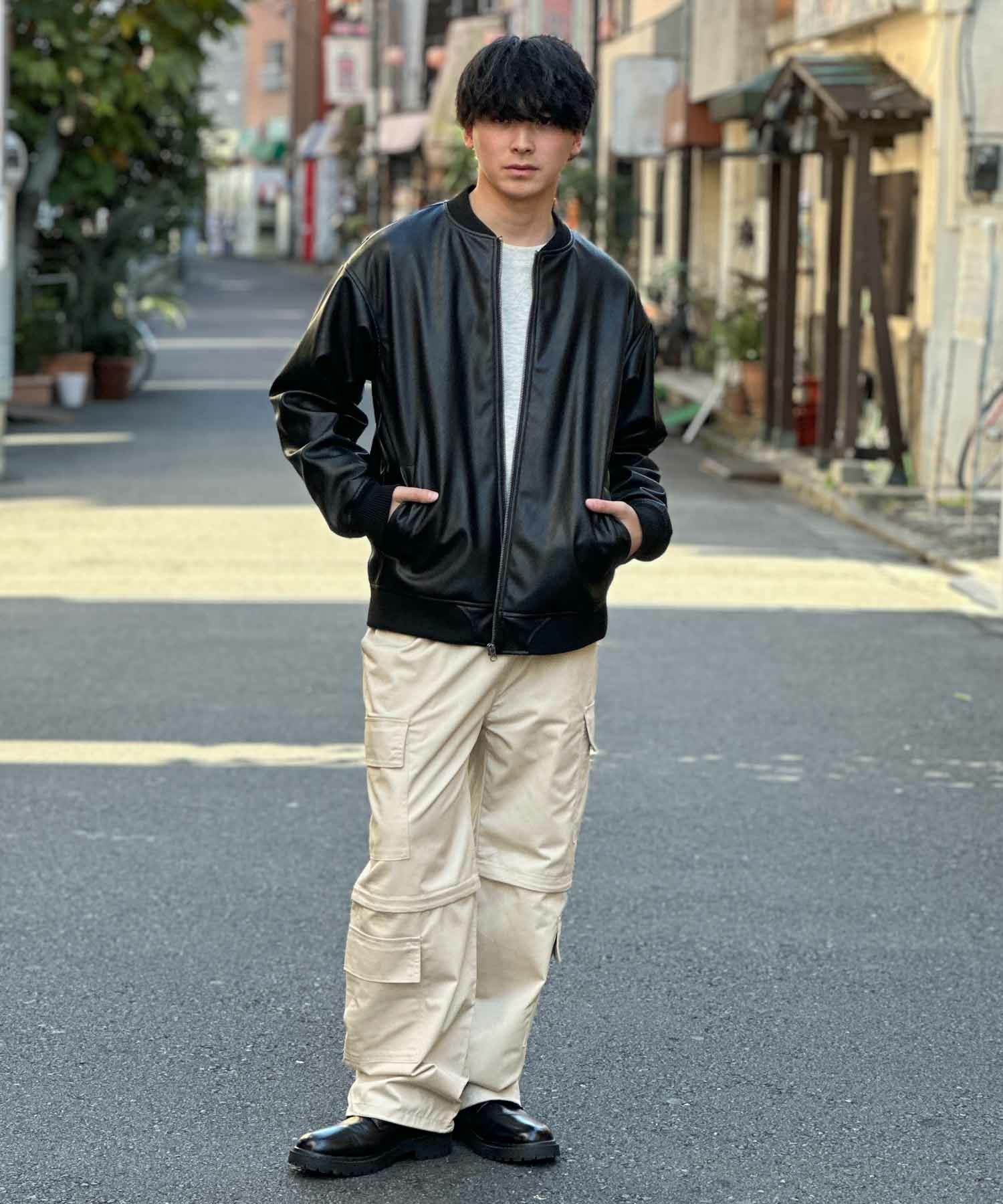 NOBLE PRODUCT 8ポケット2WAYカーゴパンツ メンズ