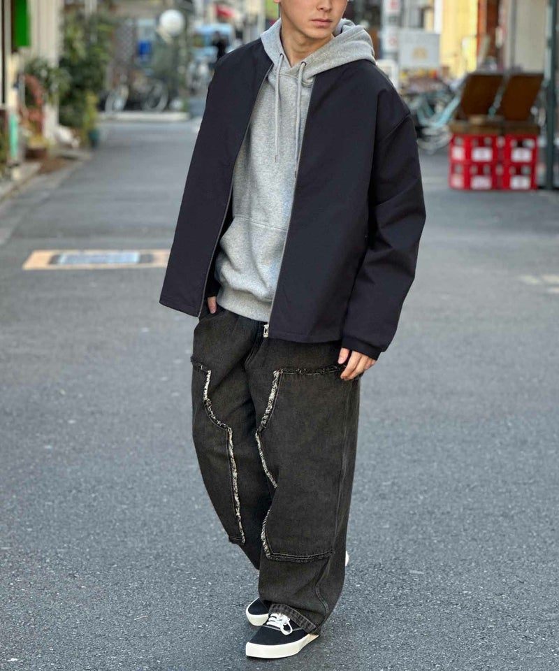 NOBLE PRODUCT ダブルニーデニムパンツ メンズ商品画像-15