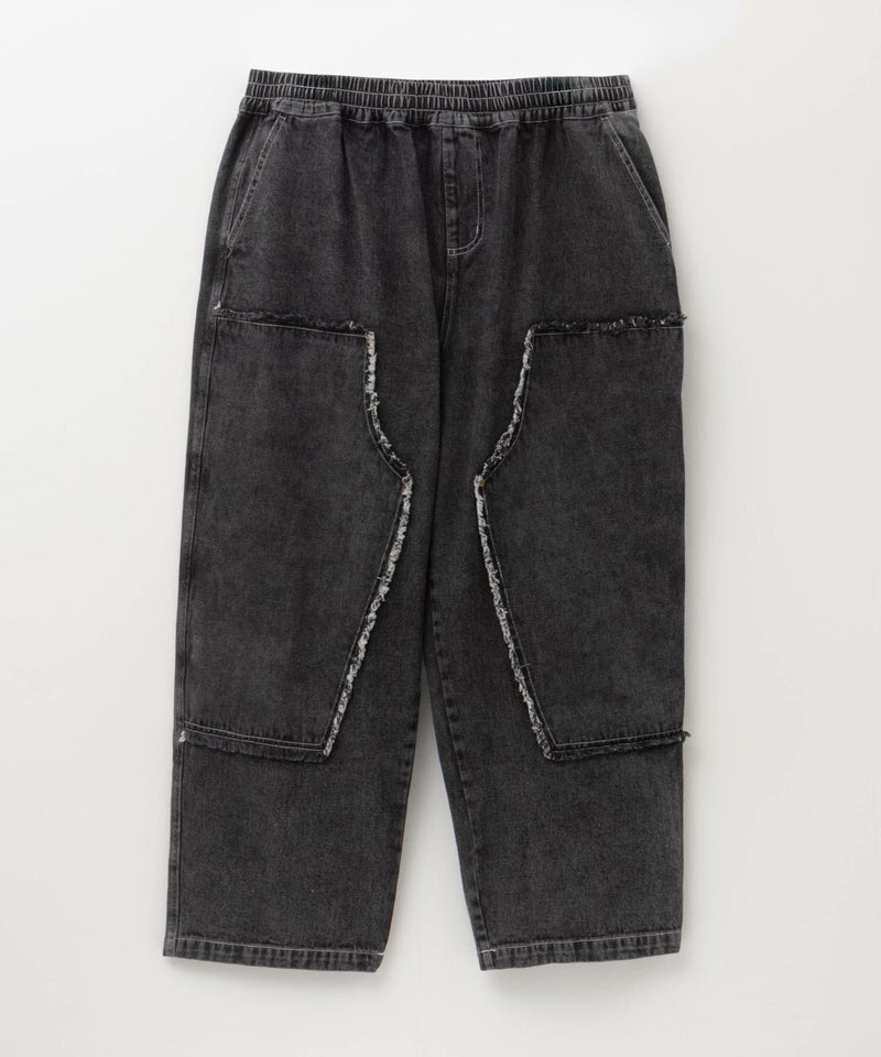 NOBLE PRODUCT ダブルニーデニムパンツ メンズ商品画像-19