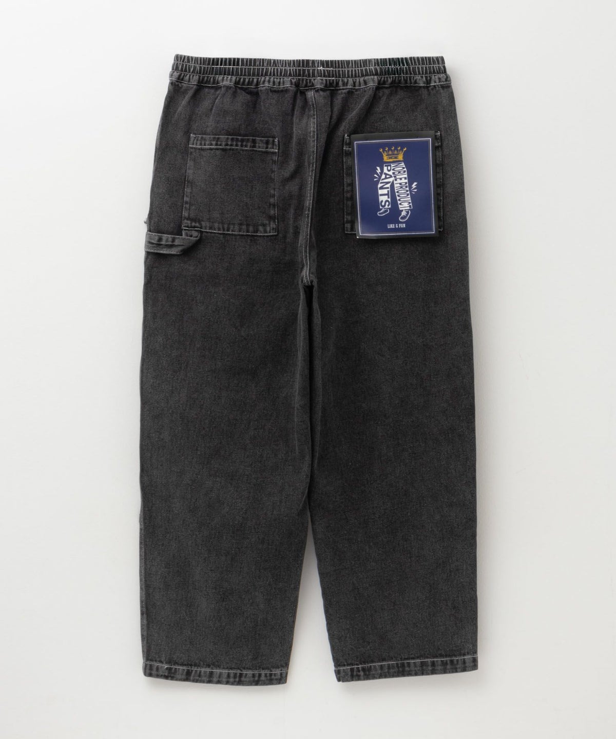  [値下げ]NOBLE PRODUCT ダブルニーデニムパンツ メンズ