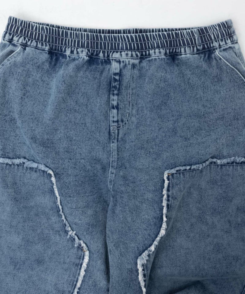 NOBLE PRODUCT ダブルニーデニムパンツ メンズ商品画像-23