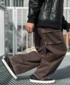VISION STREET WEAR カラーデニムカーゴパンツ メンズ