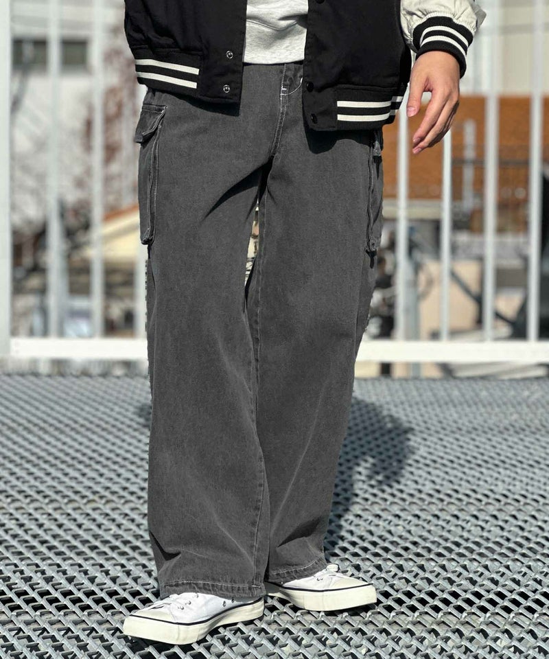 VISION STREET WEAR カラーデニムカーゴパンツ メンズ商品画像-7