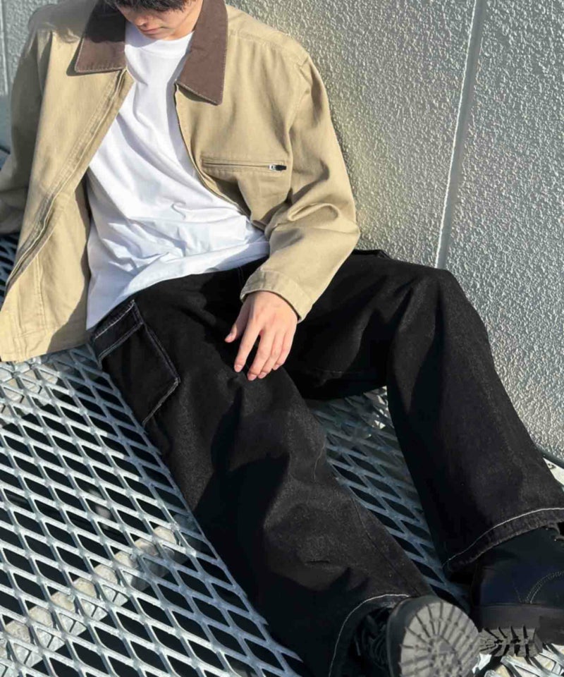 VISION STREET WEAR  カラーデニムカーゴパンツ メンズ商品画像-10