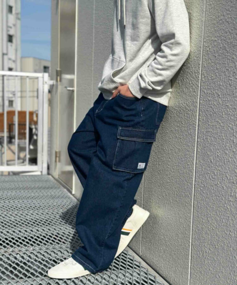 VISION STREET WEAR カラーデニムカーゴパンツ メンズ商品画像-12