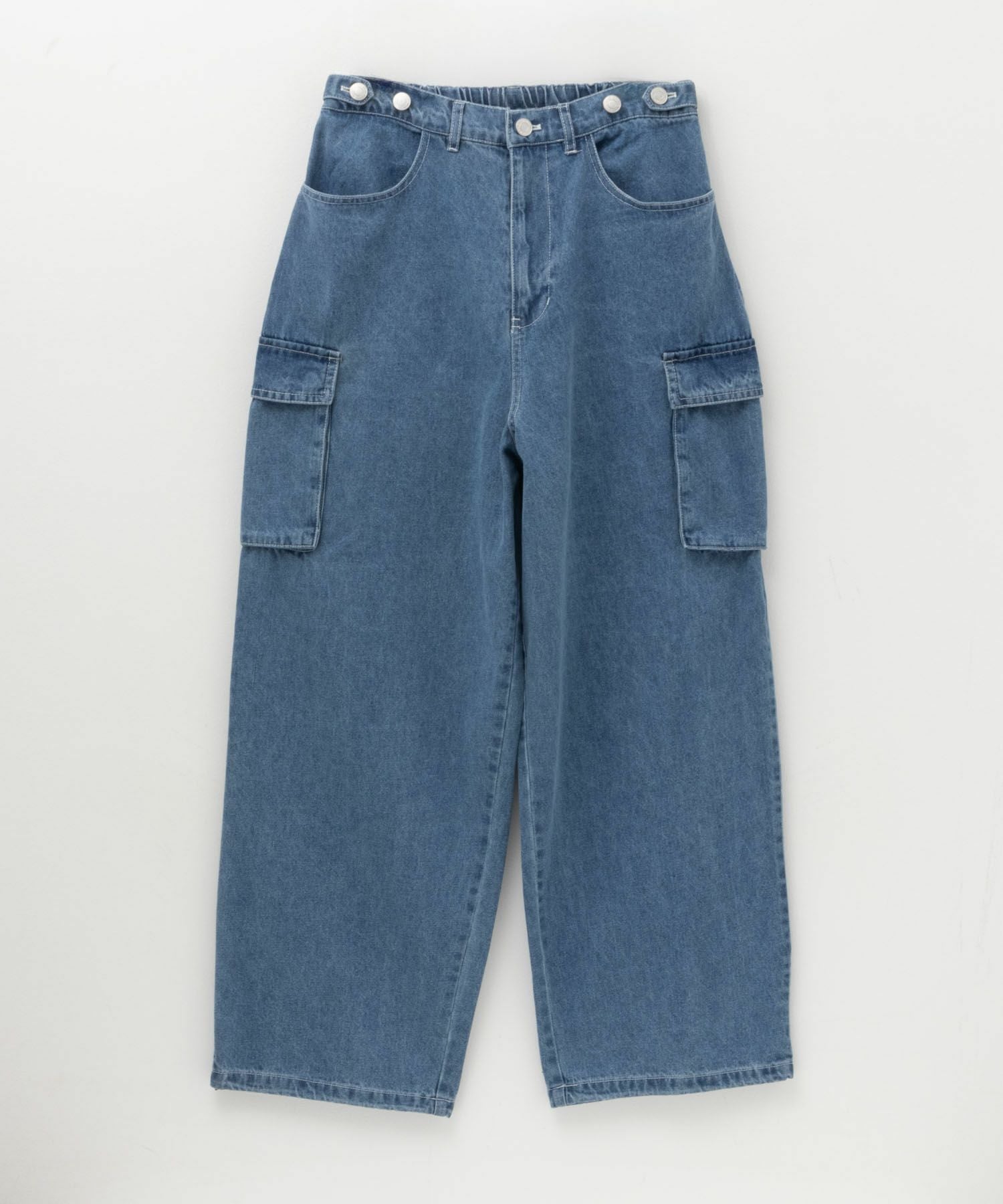 VISION STREET WEAR カラーデニムカーゴパンツ メンズ