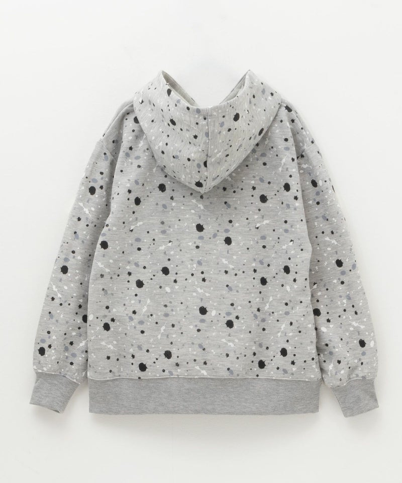 RICH MIX ポンチ素材 飛ばしプリントパーカー キッズ商品画像-4