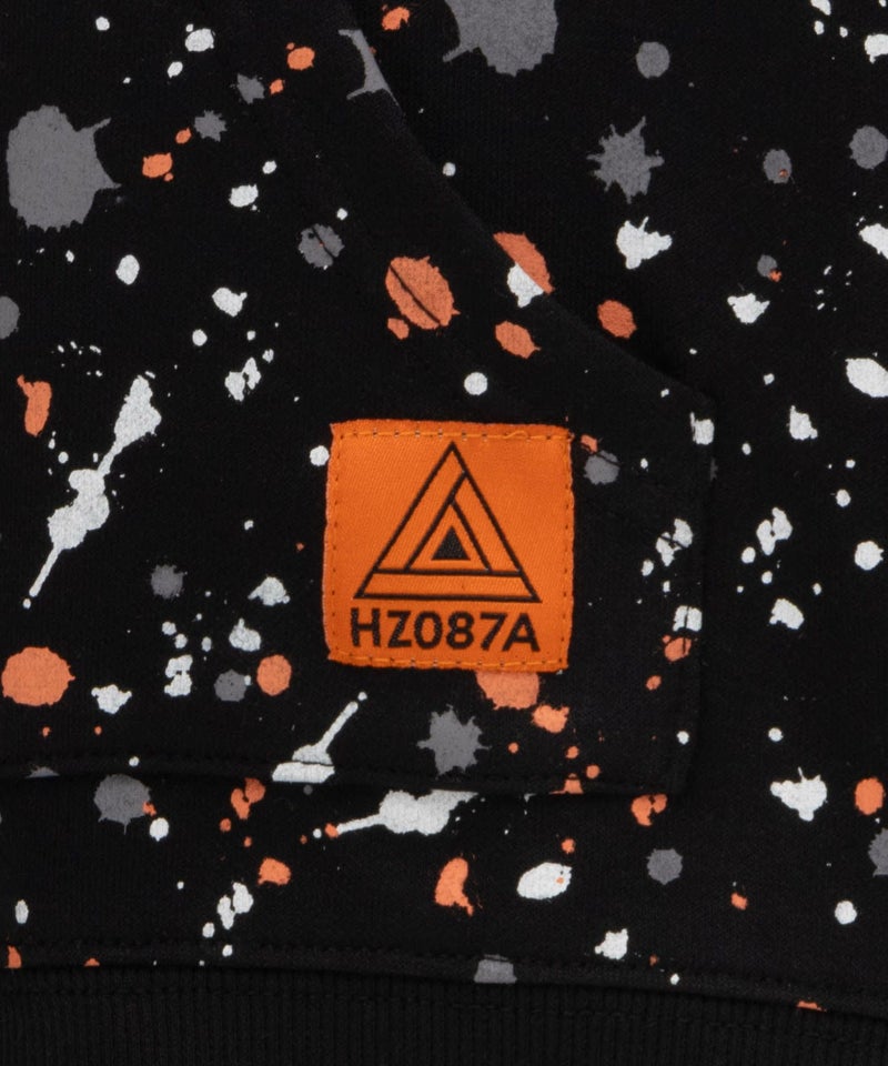 RICH MIX ポンチ素材 飛ばしプリントパーカー キッズ商品画像-8