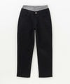 NAVY のびるモン ストレッチツイルストレートパンツ ウエストリブパンツ キッズ商品サムネイル-2