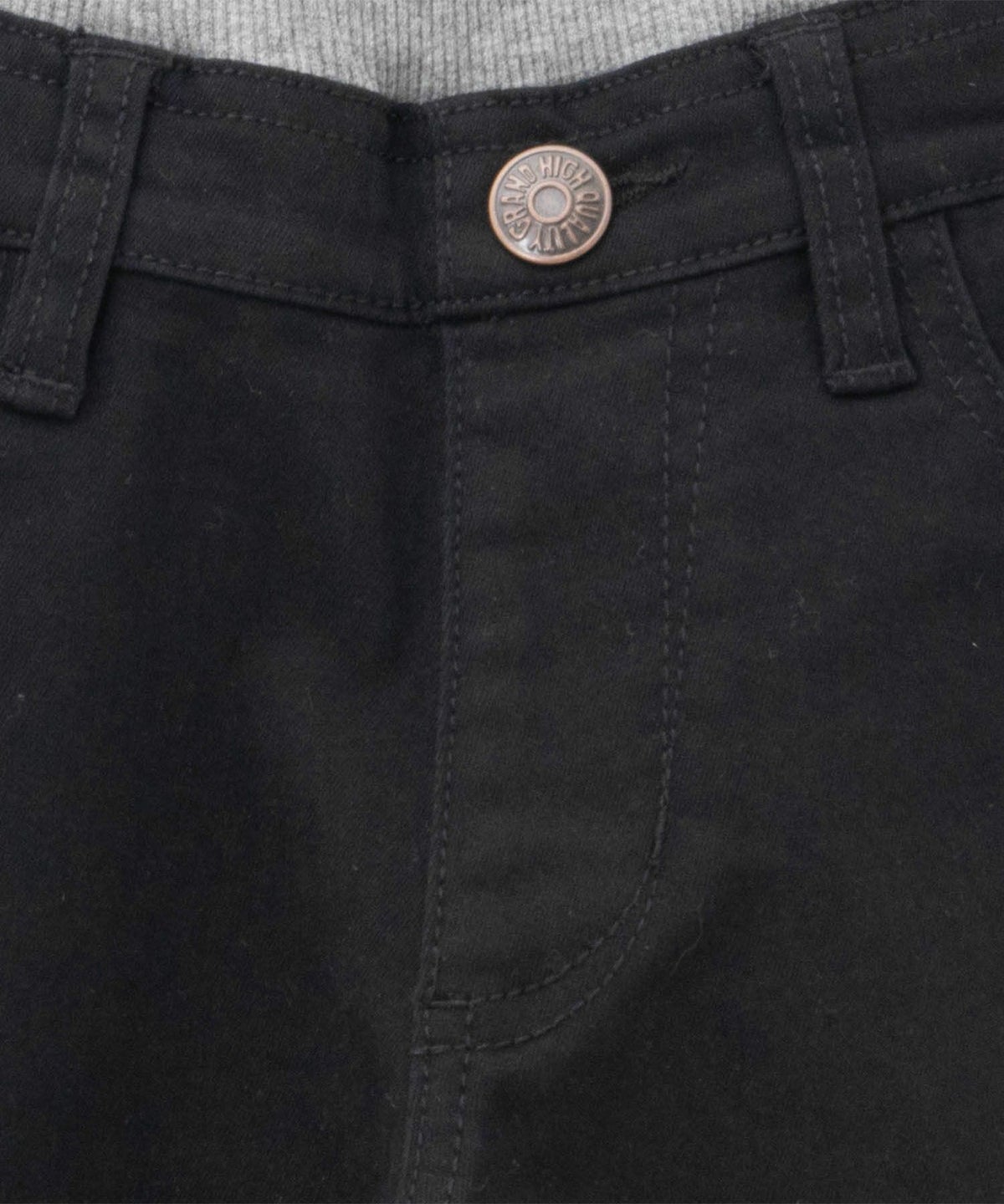 NAVY のびるモン ストレッチツイルストレートパンツ ウエストリブパンツ キッズ