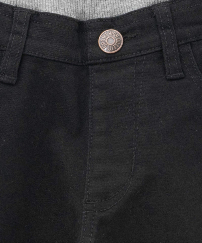 NAVY のびるモン ストレッチツイルストレートパンツ ウエストリブパンツ キッズ商品画像-8