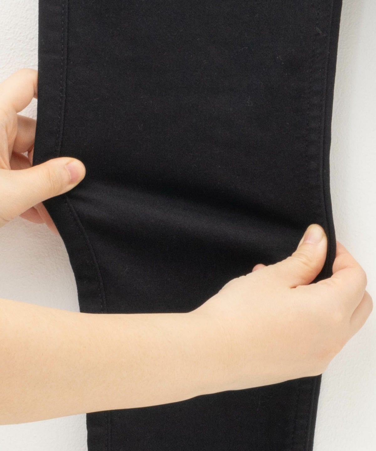 NAVY のびるモン ストレッチツイルスキニーパンツ ウエストギャザーパンツ キッズ